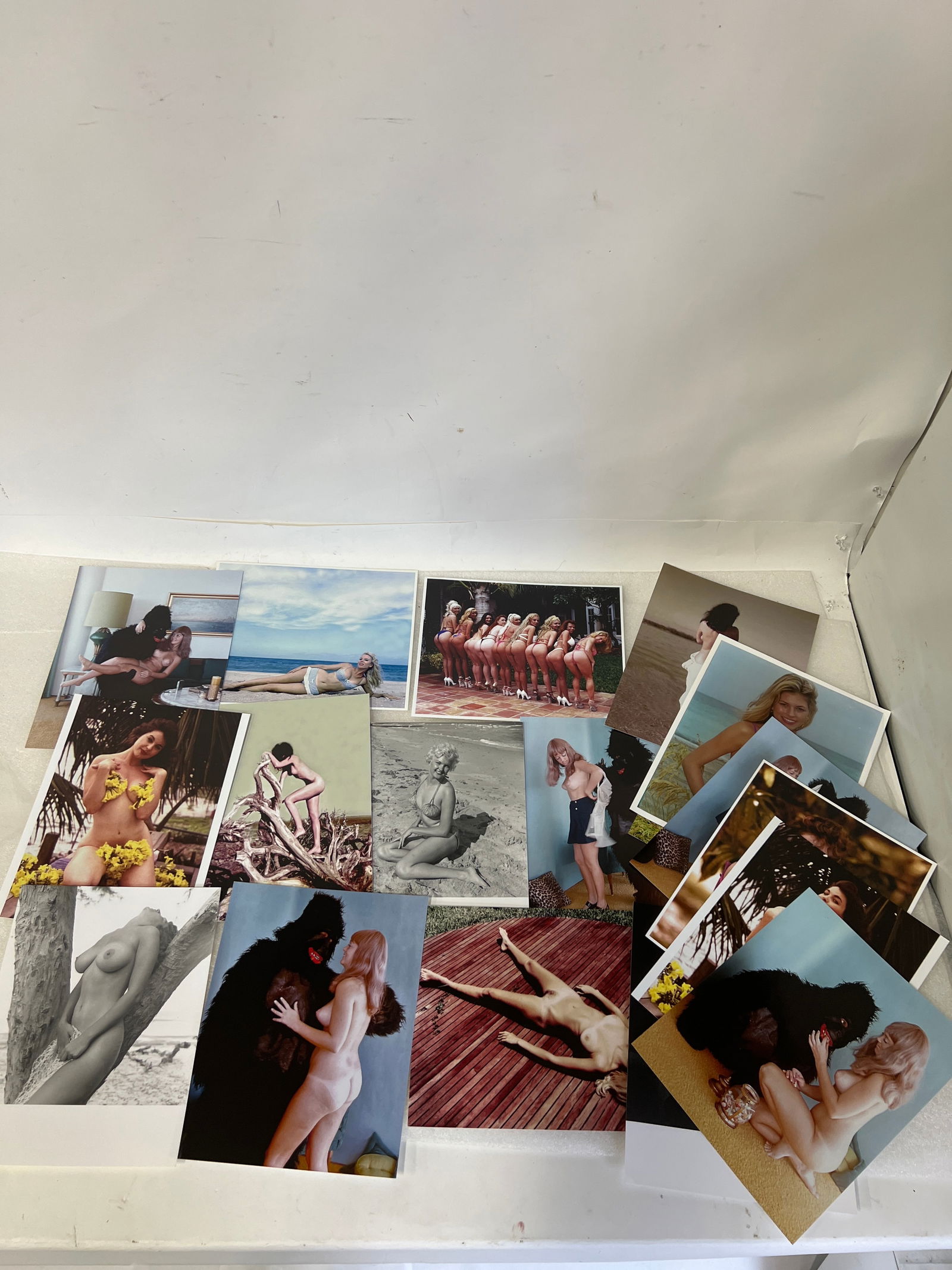 Bunny Yeager and Bettie Page Photographs (19): As Pictured 8 1/2" by 10" 2 Bettie Page Photos 17 Bunny Yeager