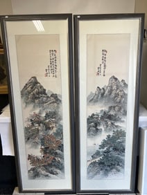 Pr. Exceptional Quality Japanese Scrolls