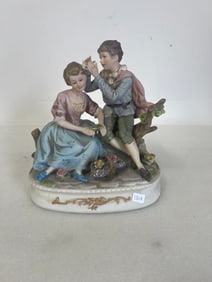 Italian Bisque Figure of a Couplle