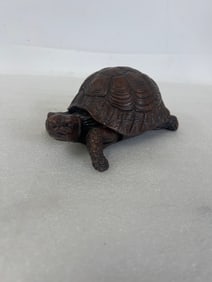 Wooden Figure of a Turtle Mkd. Red Mill