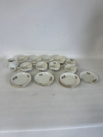 Rosenthal Cups, Saucers and Creamer