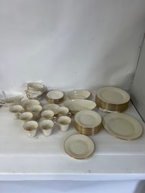 Lenox Dinner Service Marked