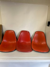 Three Eames Chairs