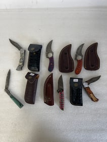 Damascus Steel Knives (6)