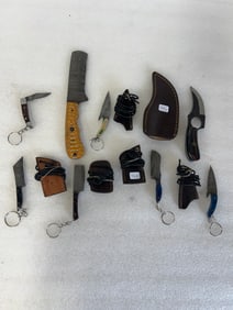 Damascus Steel Knives (8)