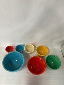 Very Rare Set of Fiesta Ware Bowls