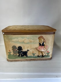 Child's Lift Top Toy Bin