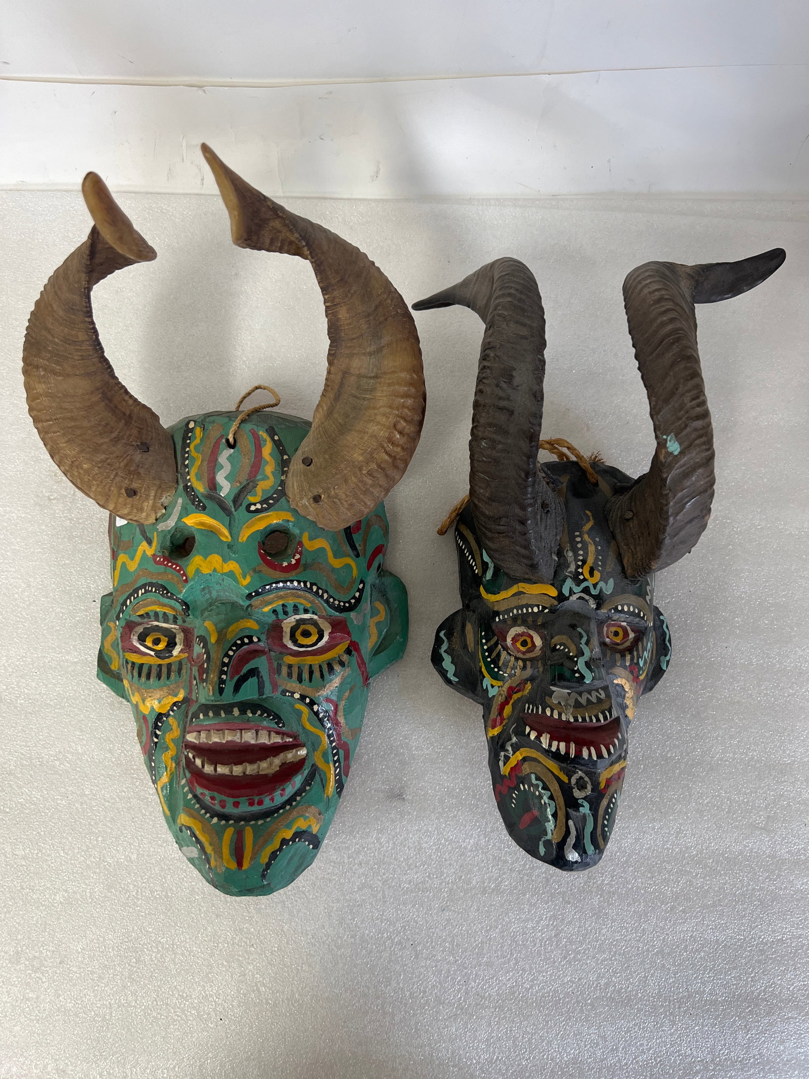 African Masks (2): Polychromed