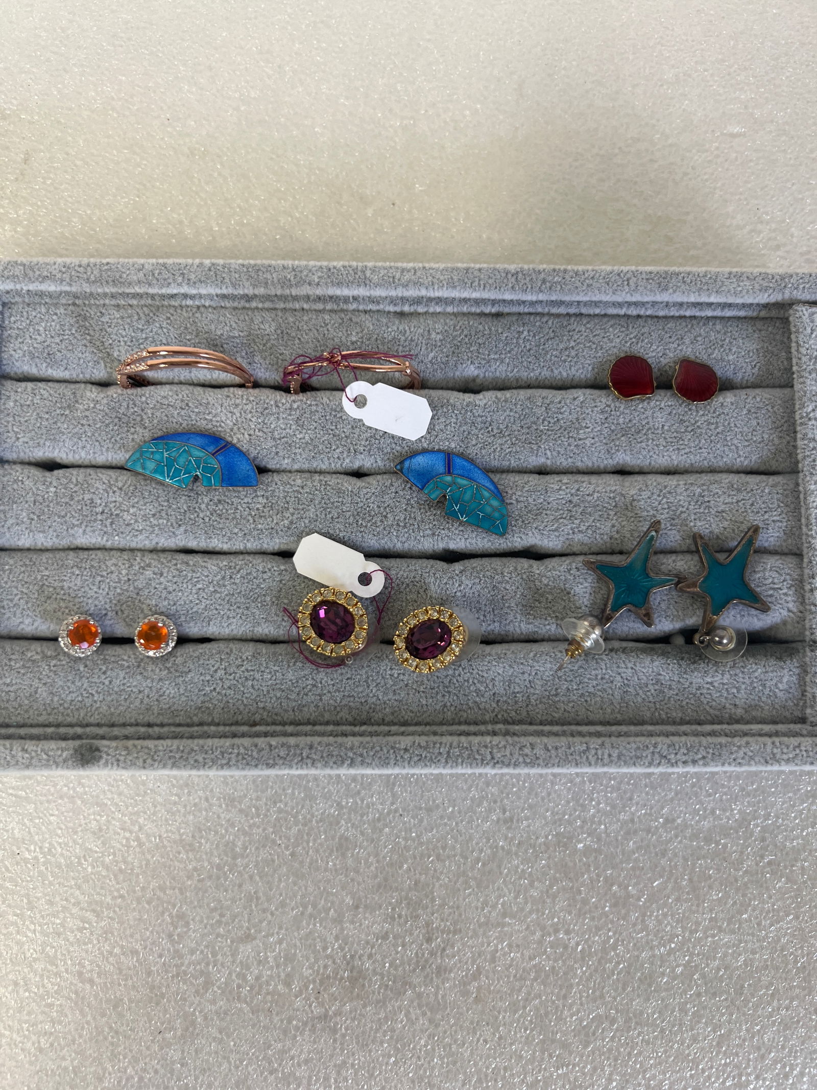 Sterlog Silver  & Other Earrings (6 Pr.) (1 of 3)