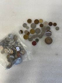 Bag Lot of Unsrted Including Silver.