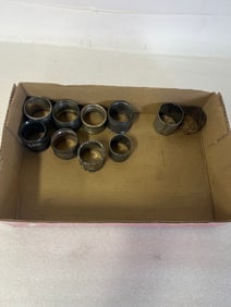 American Victorian Silverplated Napkin Rings (10)