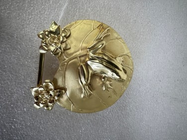 Lauren Sherlley Frog Belt Buckle