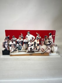 Iconic Baseball Players Diorama