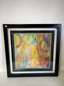 Modernistic Artwork. Framed