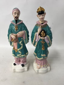 Pr, Vintage Oriental Figures