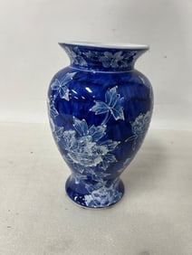 Vintage Blue and White Vase