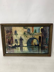 Seybold, Louis Watercolor Signed