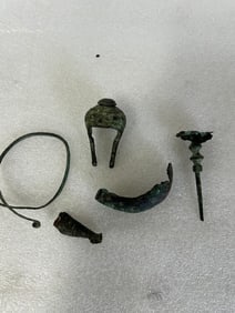 Early Roman Suite of Armour Parts (5)