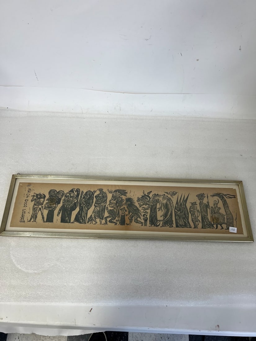 J. Landau Woodcut (1 of 4)