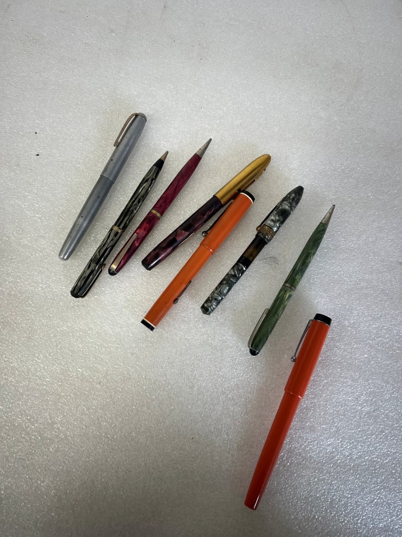 Lot of Vintage Fountain & Other Pens (1 of 1)