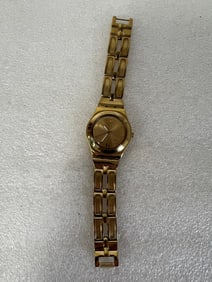 Nice Gold Tone Swatch Watch