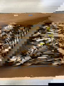 Dealer or Collector's Lot of Silverplate (72)