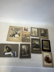 Ten Antique Indian Photographs
