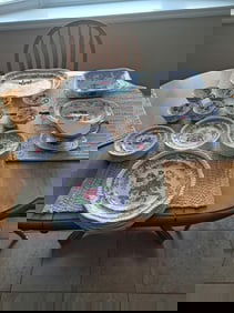 Copeland Spode Mayflower Pattern Dinner Service