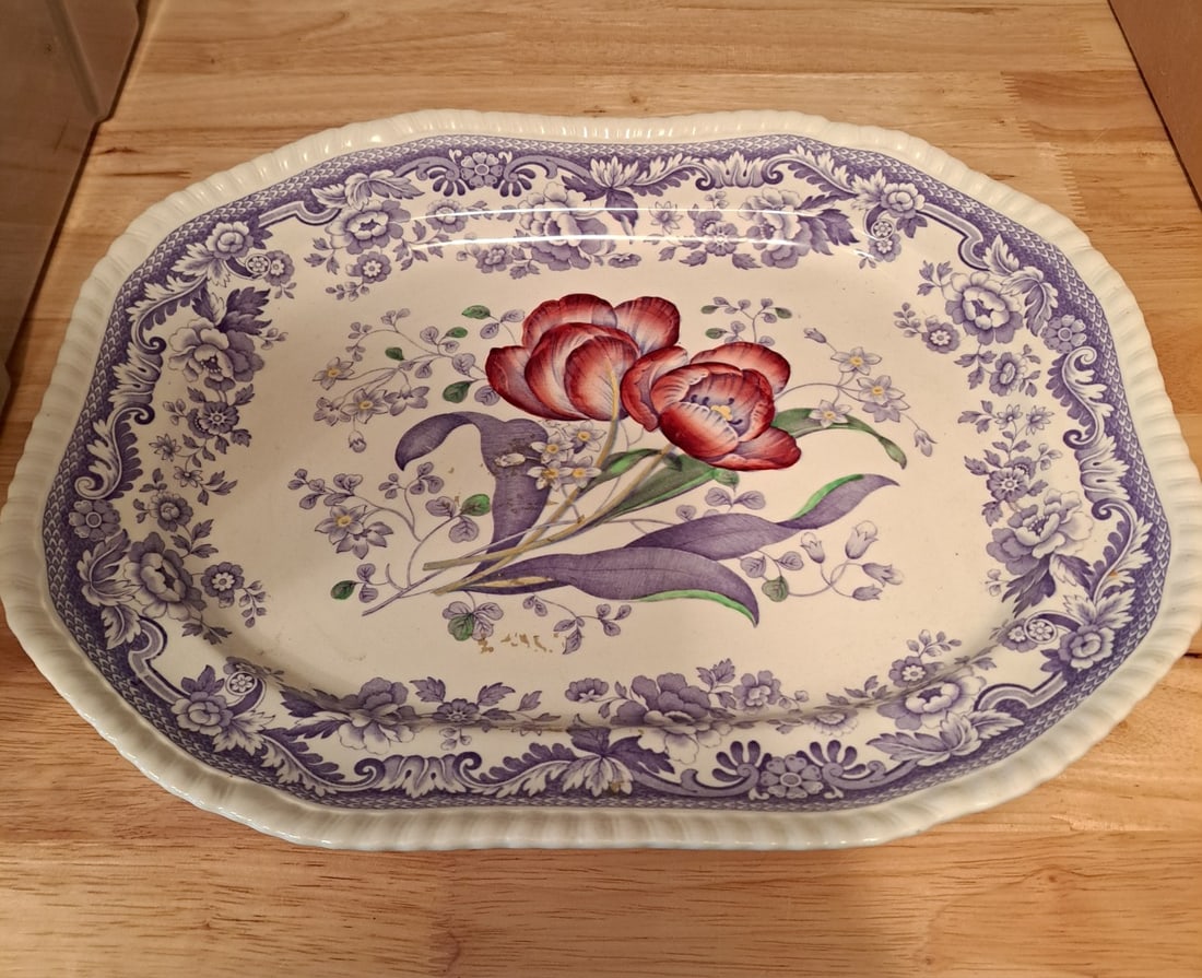Copeland Spode Mayflower Pattern Dinner Service (1 of 12)