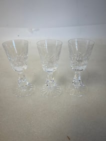 Three Signed Waterford Cordials