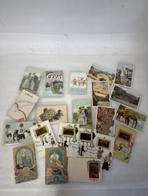 Puzzle Postcards (4) Calendar Cards 1894 & Others