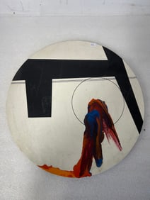 Herb Brown NY Modernist Oil on Canvas