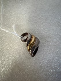 14 K and Sterling Pendant