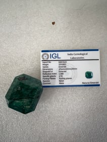 Natural Emerald 379 Carats.