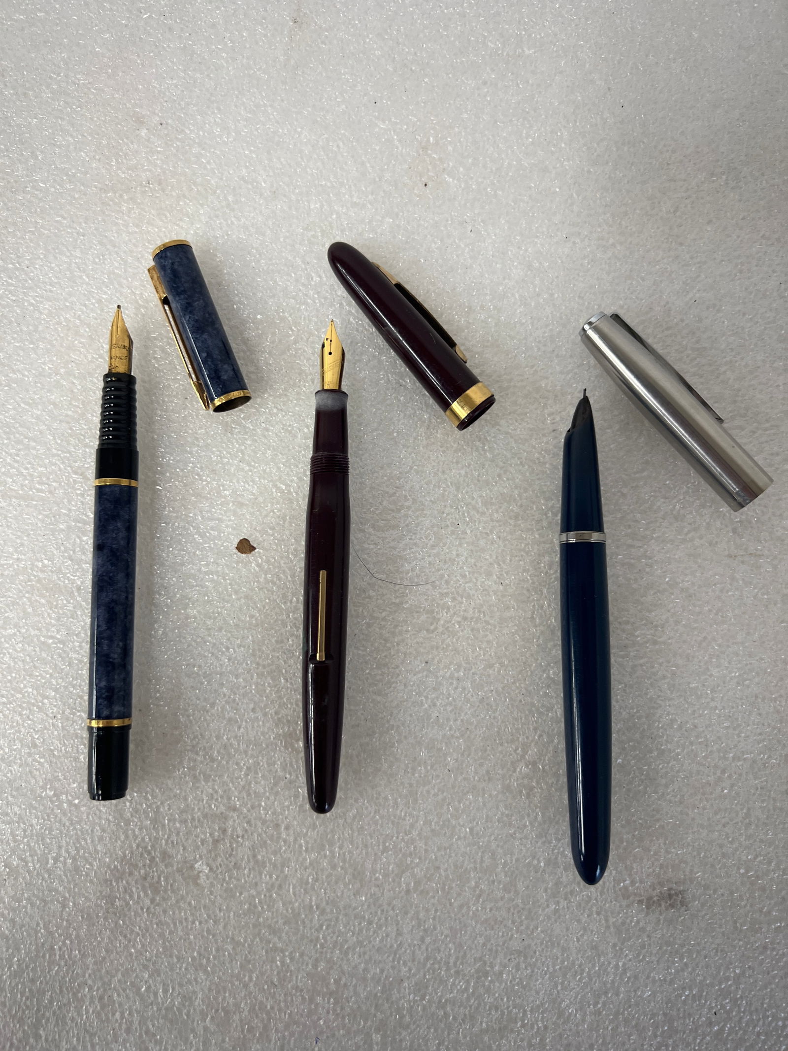 Fountain Pens (3): Marked at the Nib EverSharp, Waterman, Parker