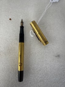 Yellow Waterman Fountain Pen