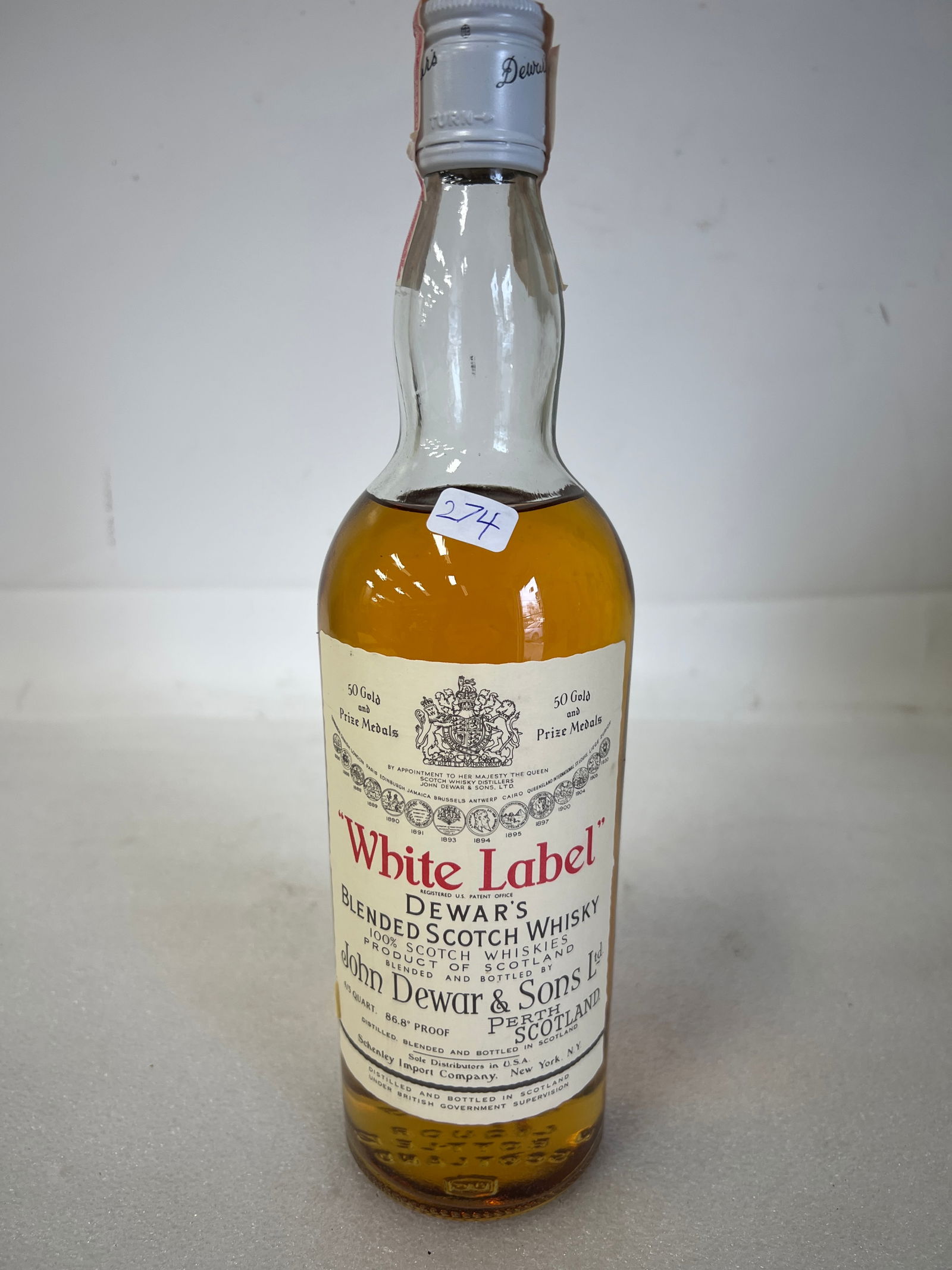 Dewars White Label: as Pictured Sealed