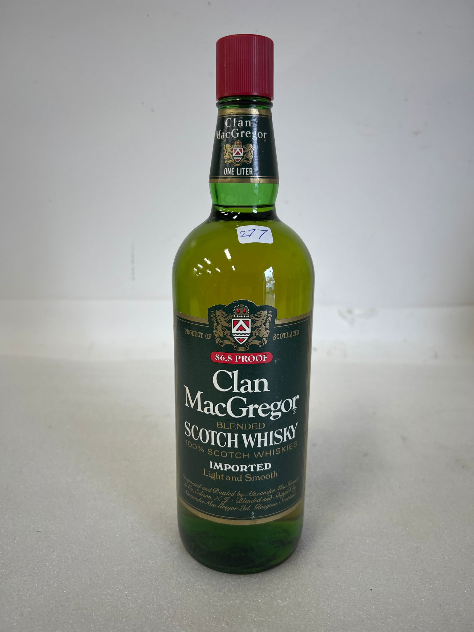 Clan McGregor Bottle: as Pictured Sealed