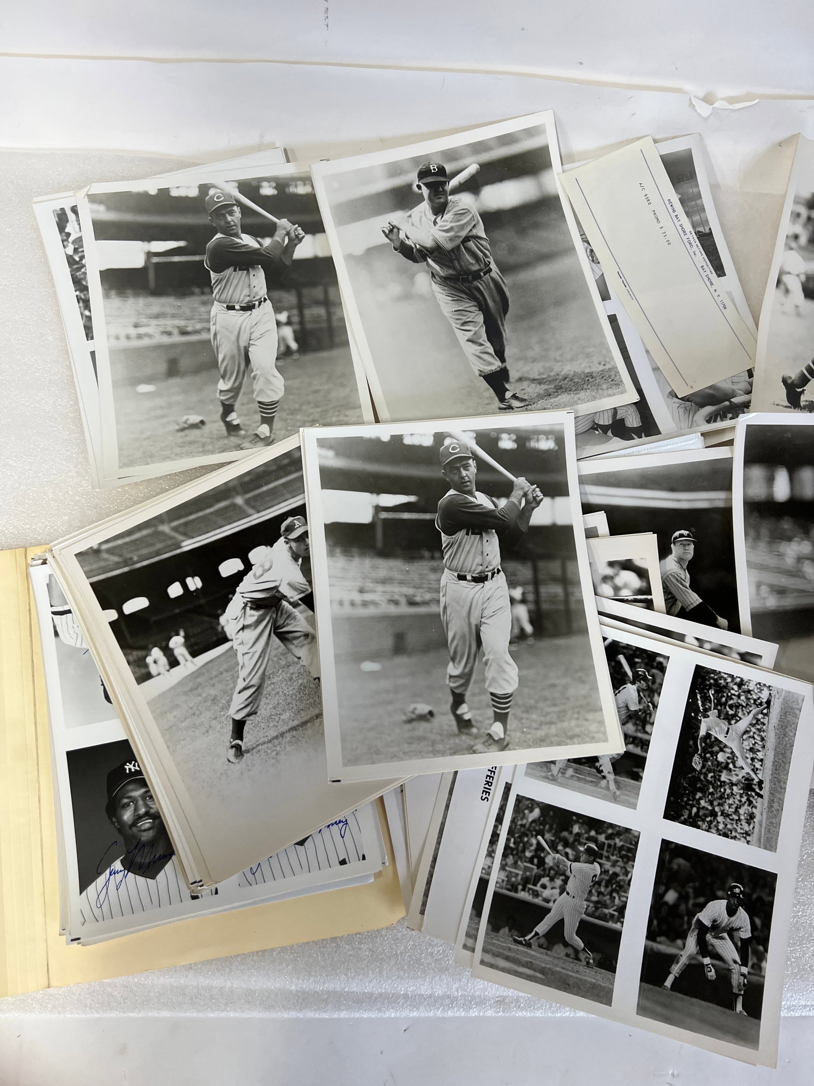 Vintage Baseball Photographs, Approx. 100: All 8x 10