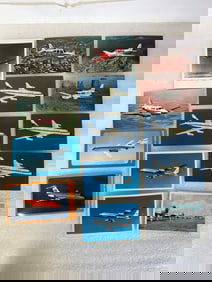 Vintage Airplane Postcards (14)