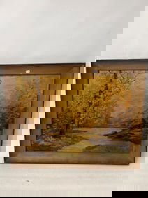 Giltner. Sgd. Oil on Board. Landscape