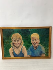 F. C. Berotrom. Oil Sgd. Dated. 1965