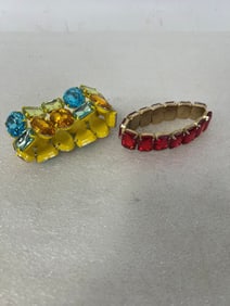 Two exceptional Costume Bracelets