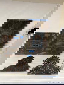 Architectural Stained Glass Panels 19th C.