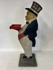 Folk Art Dumb Waiter Mr. Jiggs