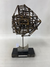 Brutalist Sculpture Sgd.