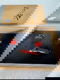 Vintage Cuff Link and Tie Bar Set