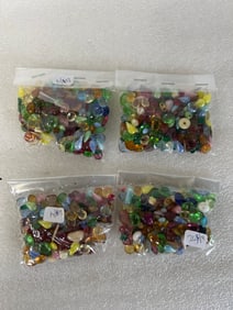 Four bags of Vintage Beads