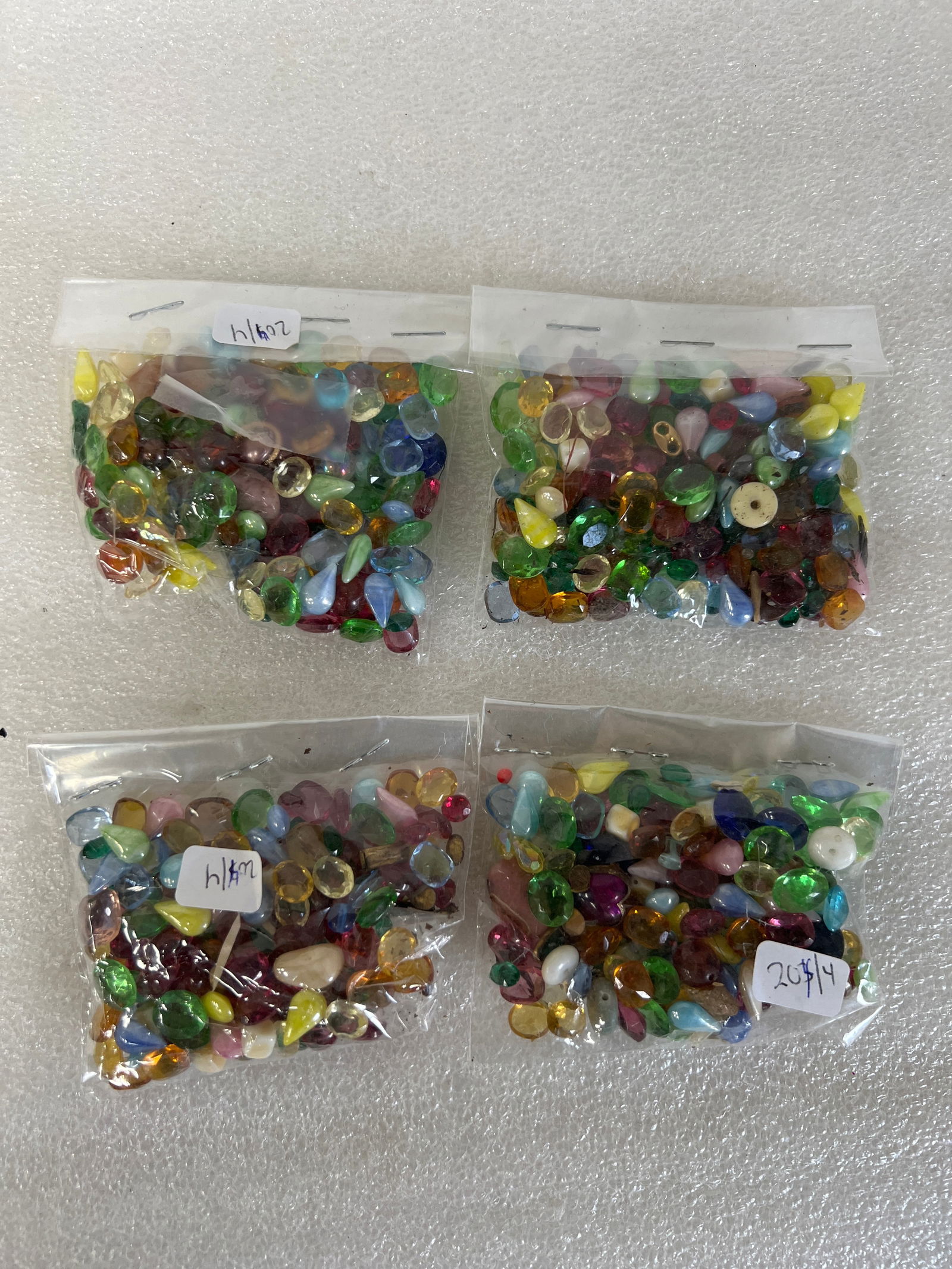 Four bags of Vintage Beads (1 of 1)