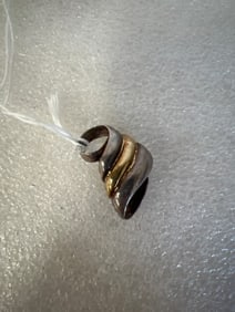 14 K and Sterling Pendant